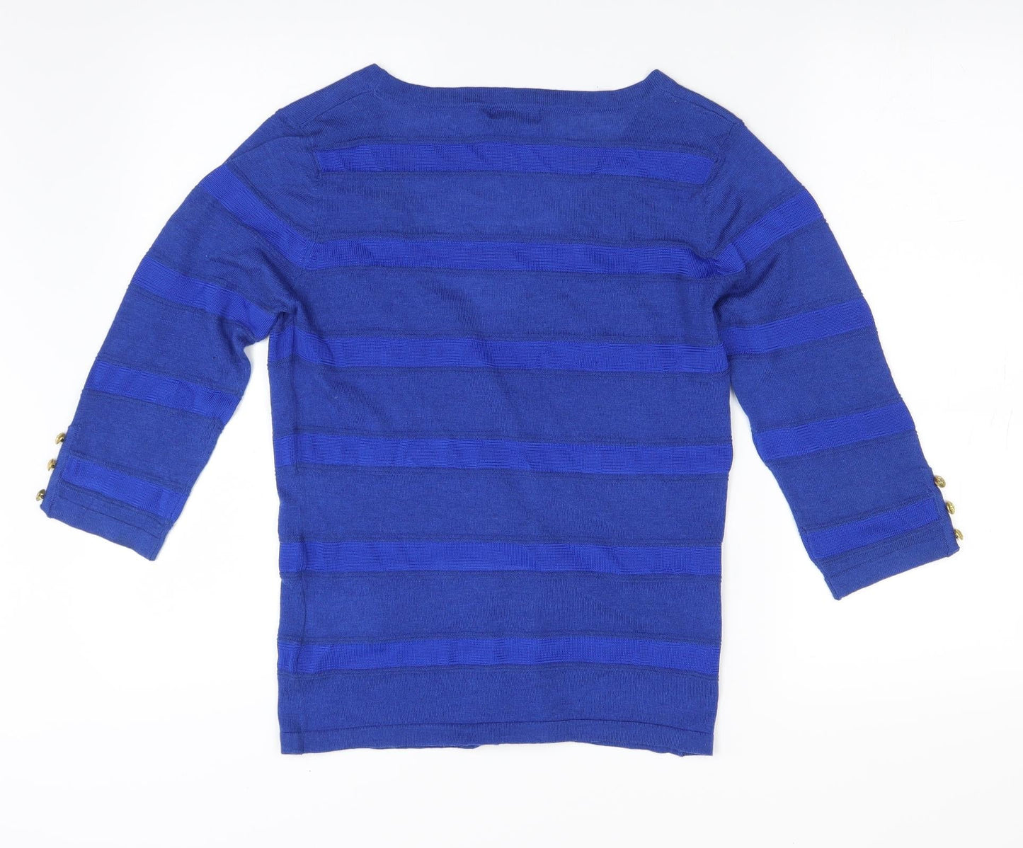 Leo Guy Womens Blue   Cardigan Jumper Size M