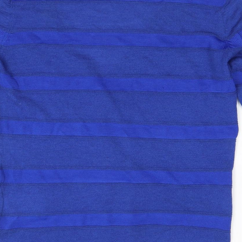 Leo Guy Womens Blue   Cardigan Jumper Size M