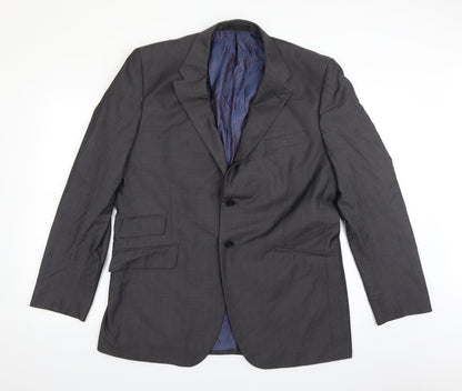 Marks and Spencer Mens Grey   Jacket Suit Jacket Size 44