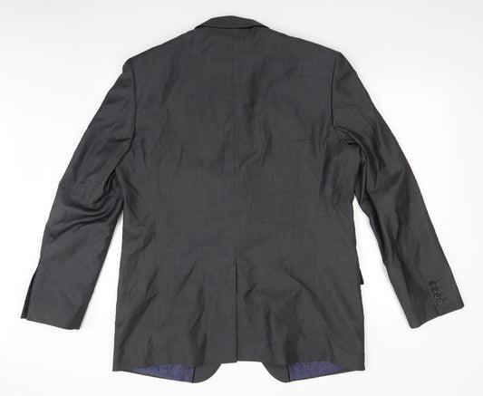 Marks and Spencer Mens Grey   Jacket Suit Jacket Size 44