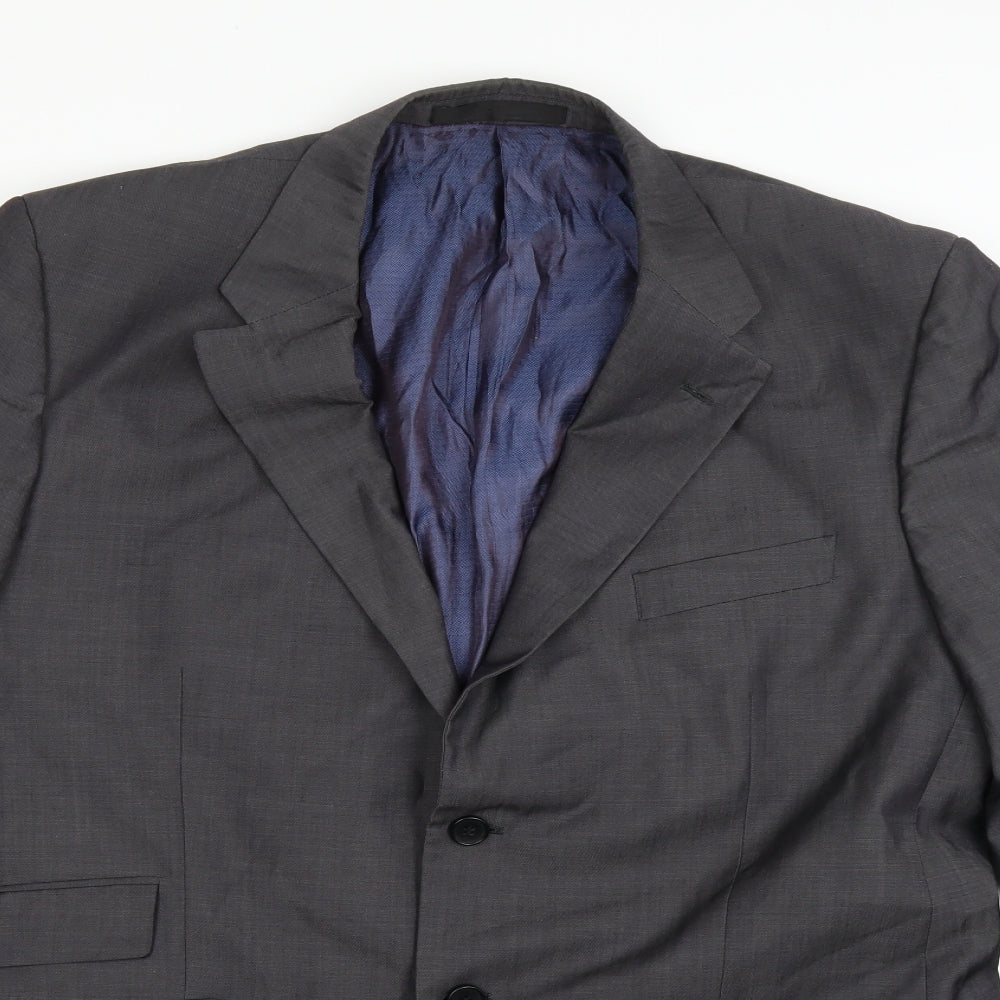 Marks and Spencer Mens Grey   Jacket Suit Jacket Size 44