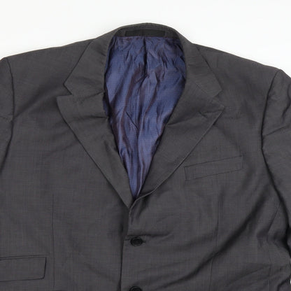 Marks and Spencer Mens Grey   Jacket Suit Jacket Size 44