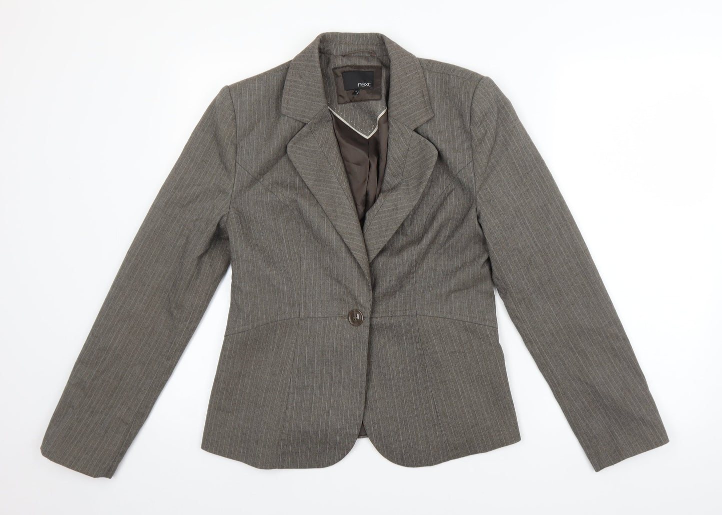 NEXT Womens Brown   Jacket Suit Jacket Size 12
