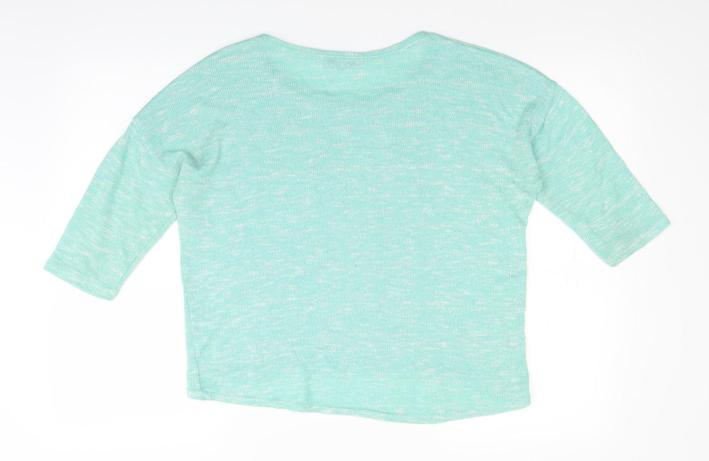 Milla Womens Green   Pullover Jumper Size L