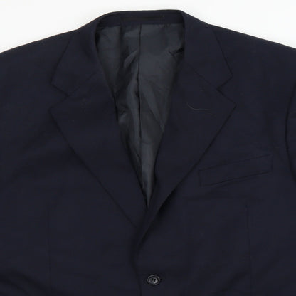 Mens UK Size 44 Burton Regular Blue Suit Jacket