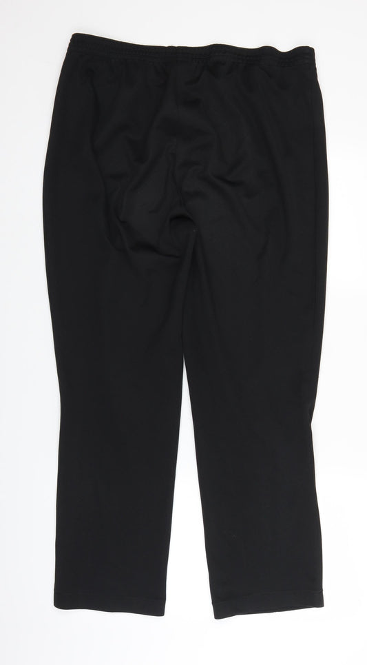 Womens UK Size 29 in Damart Regular Fit  Black Trousers