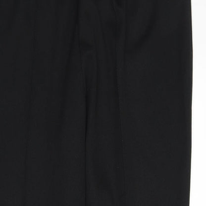 Womens UK Size 29 in Damart Regular Fit  Black Trousers