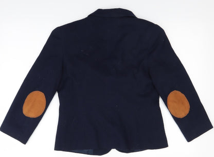 New Look Womens Blue   Jacket Blazer Size 10
