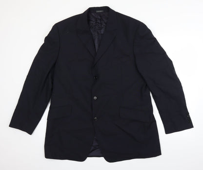 Mens UK Size 44 Preworn Regular Blue Suit Jacket