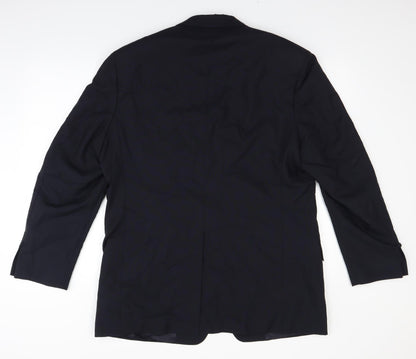 Mens UK Size 44 Preworn Regular Blue Suit Jacket