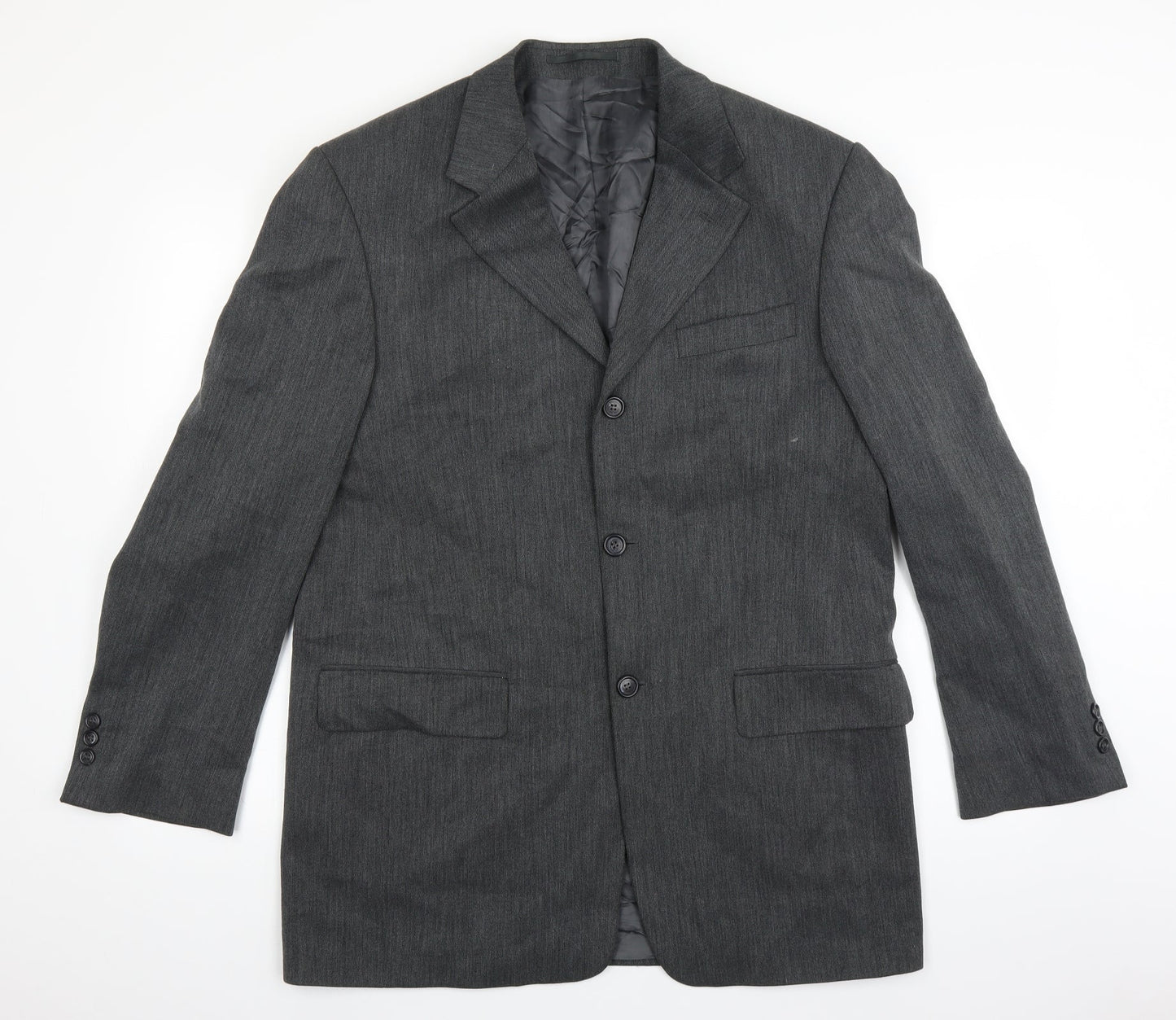 Mens UK Size 40 Copperstone Regular Grey Suit Jacket