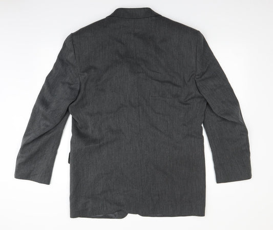 Mens UK Size 40 Copperstone Regular Grey Suit Jacket