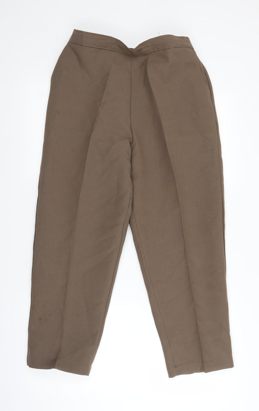 Womens UK Size 30 in Saira of Manchester Regular Fit  Beige Trousers