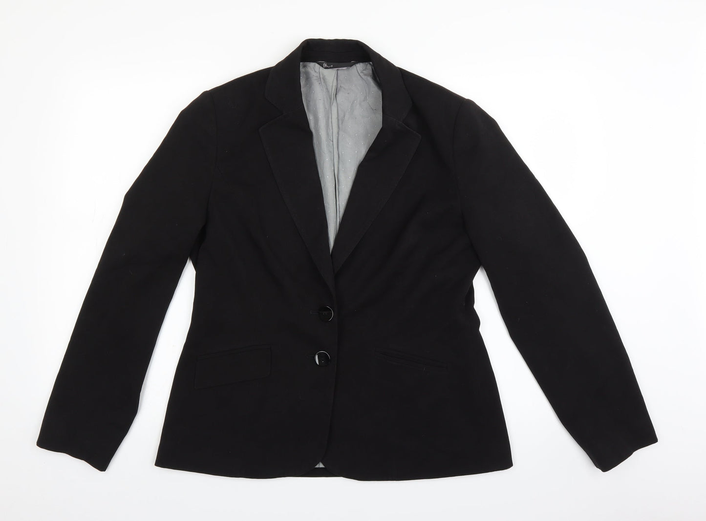 BHS Womens Black   Jacket Blazer Size 12