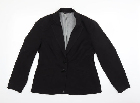 BHS Womens Black   Jacket Blazer Size 12