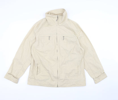 Maine New England Womens Brown   Pea Coat Coat Size 14