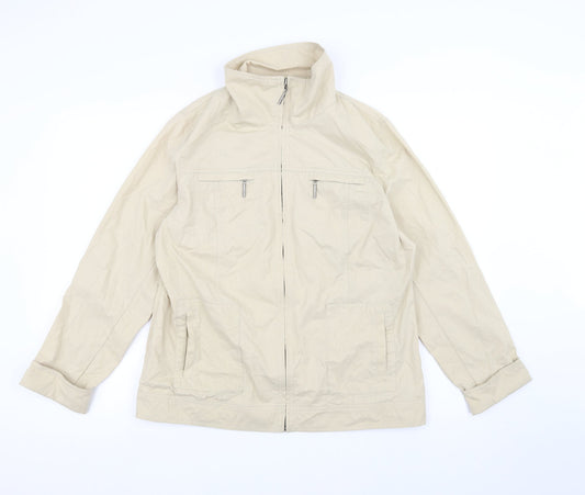 Maine New England Womens Brown   Pea Coat Coat Size 14