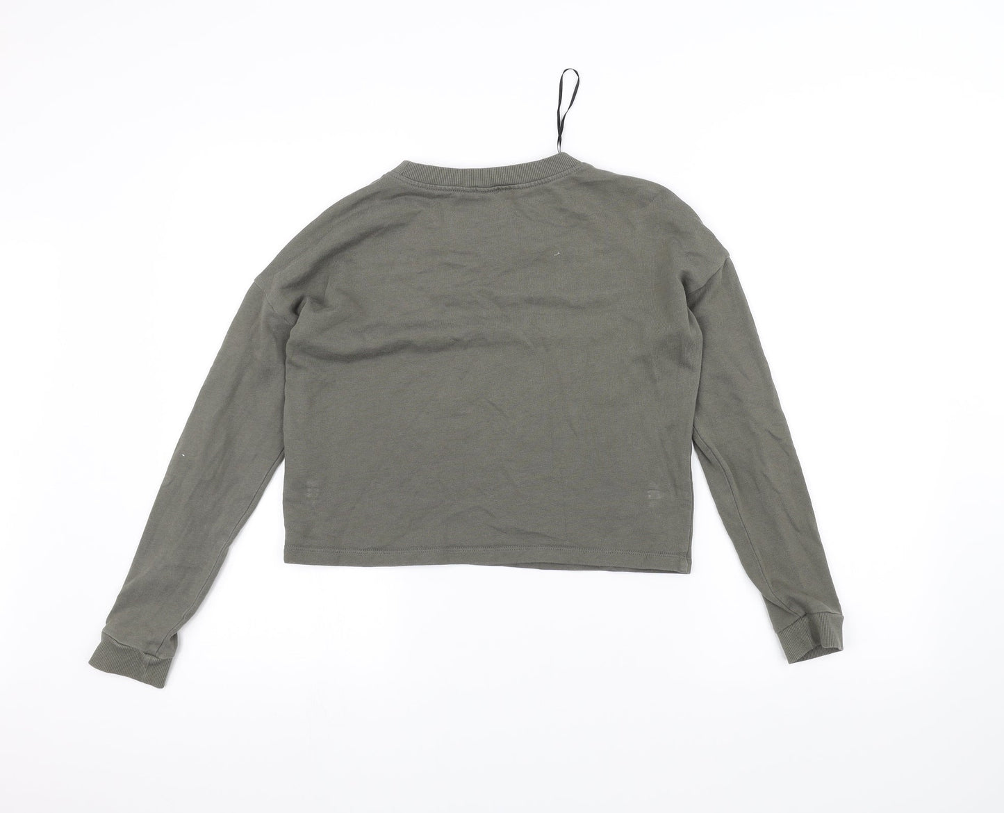 H&M Girls Green   Pullover Jumper Size 11-12 Years