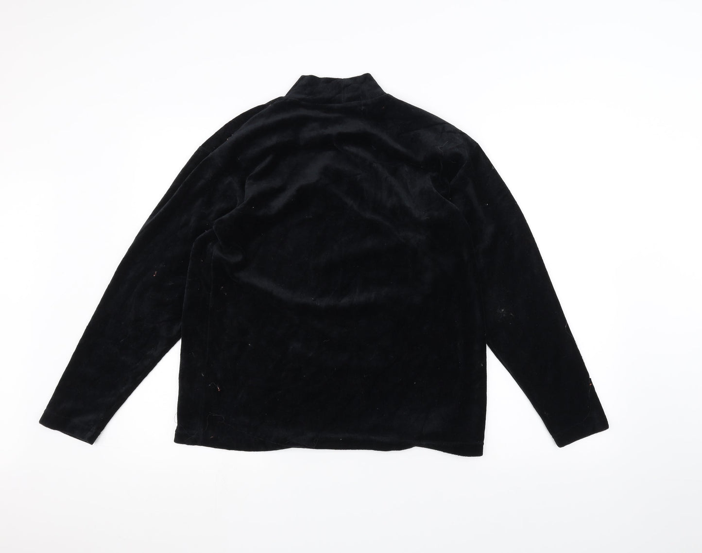 Karen Scott Womens Black   Pullover Jumper Size S