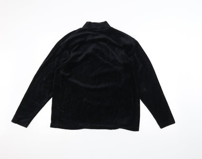 Karen Scott Womens Black   Pullover Jumper Size S