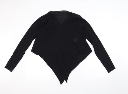 Preworn Womens Black   Cardigan Jumper Size S