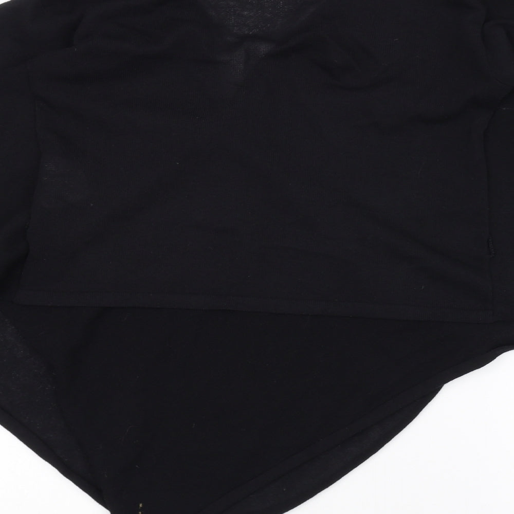 Preworn Womens Black   Cardigan Jumper Size S