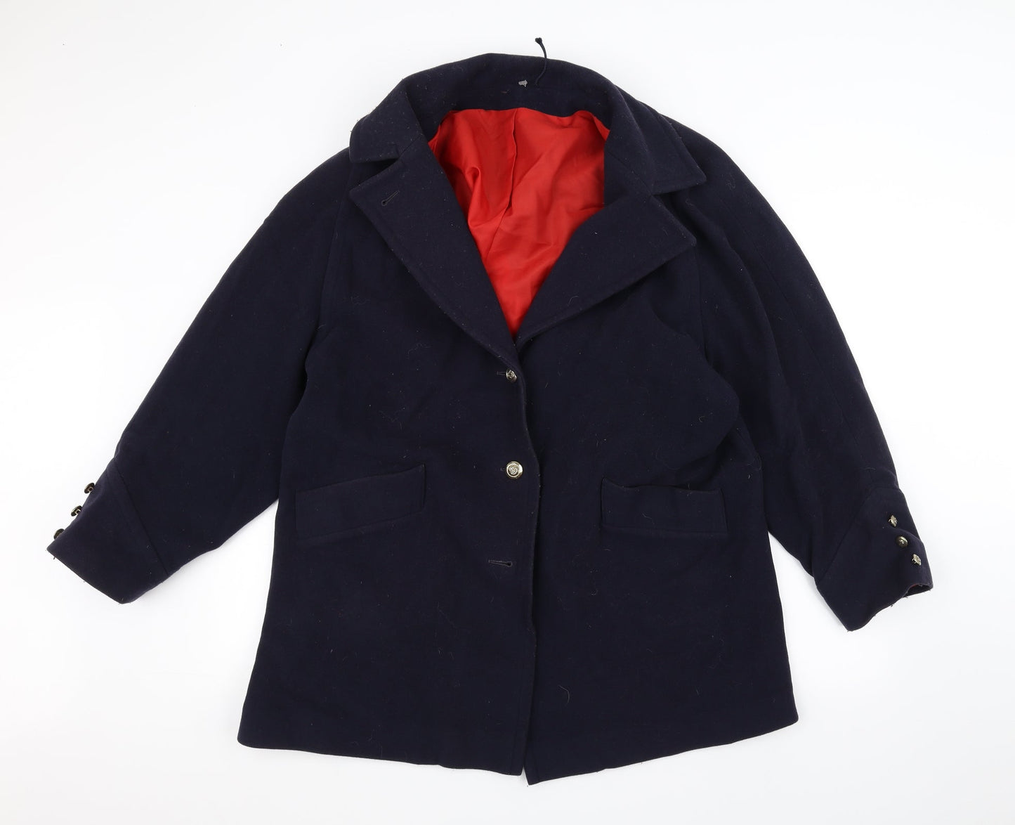 albeni Womens Blue   Pea Coat Coat Size 18