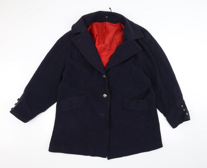 albeni Womens Blue   Pea Coat Coat Size 18