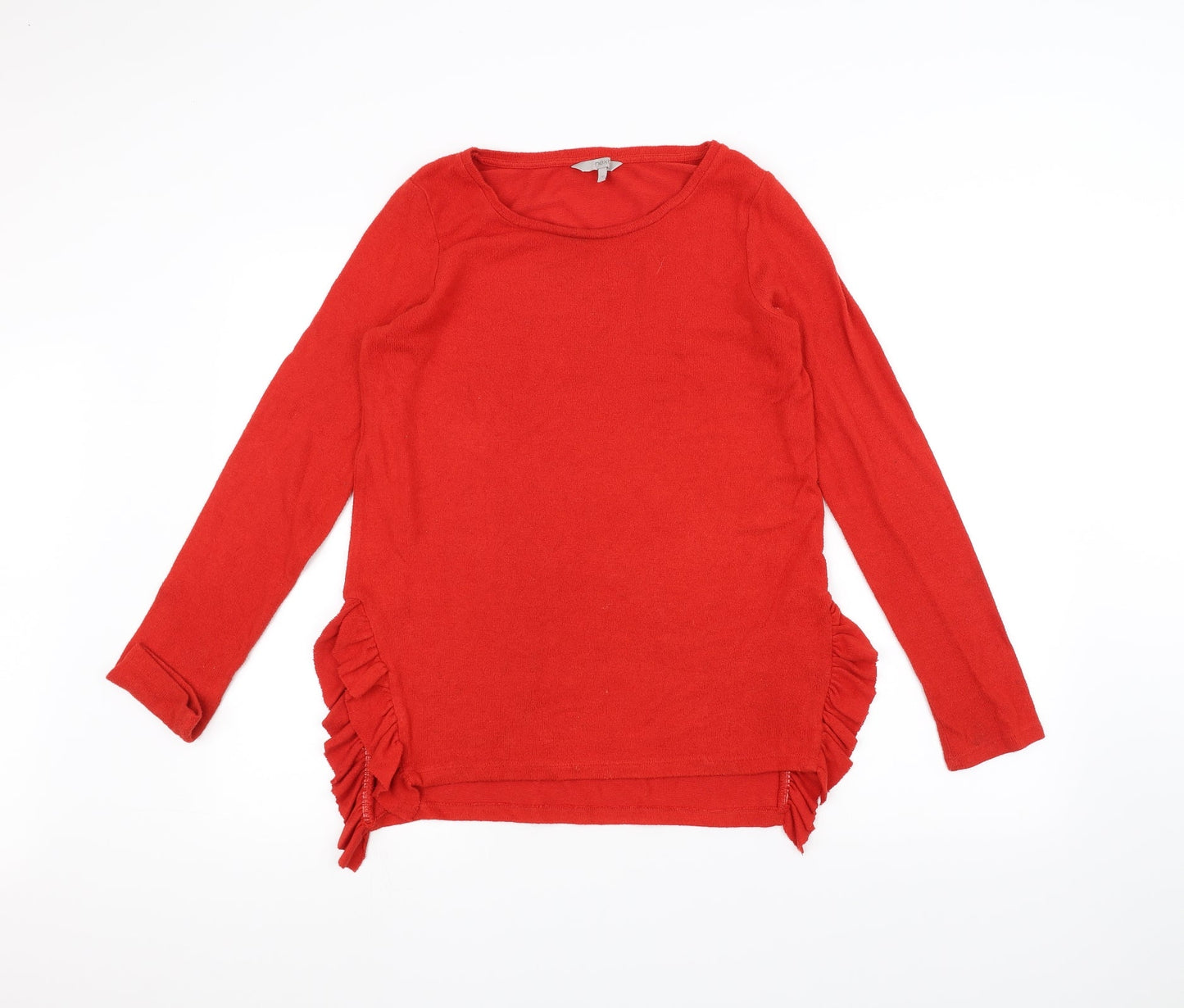 Womens UK Size 10 NEXT Red Basic T-Shirt
