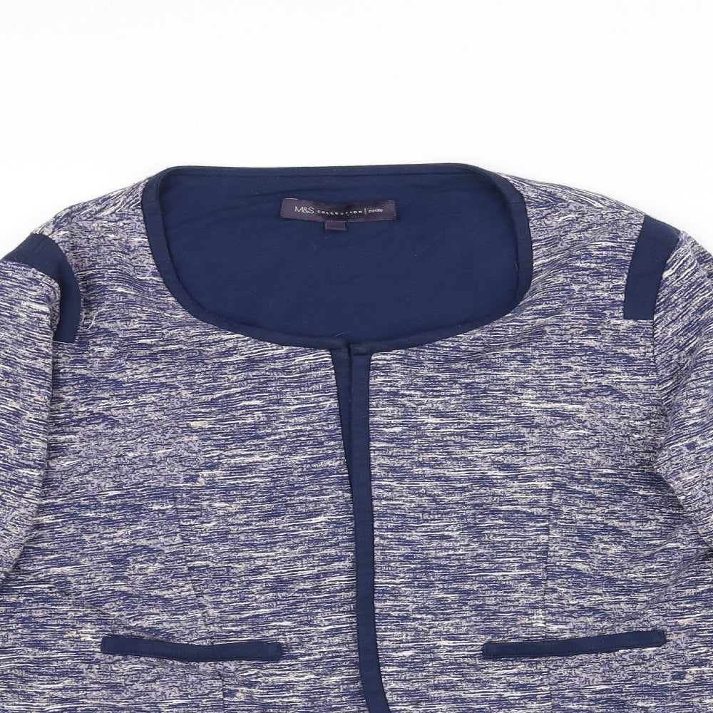 Womens UK Size 14 Marks and Spencer Blue Jacket