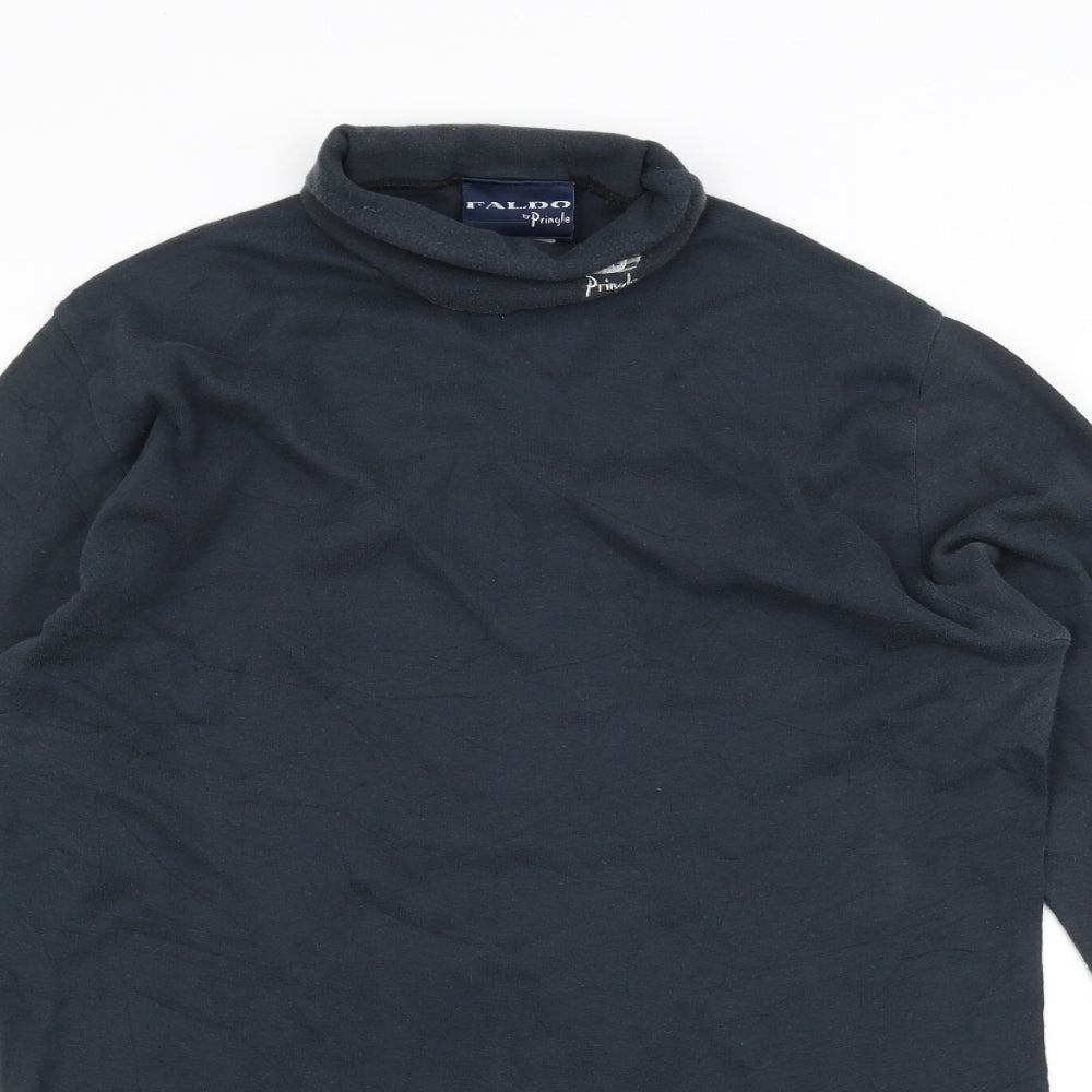 FALDO Womens Blue   Basic T-Shirt Size XL