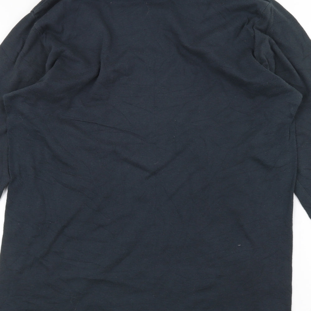 FALDO Womens Blue   Basic T-Shirt Size XL