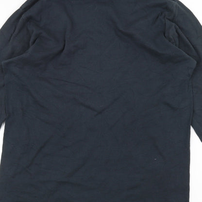 FALDO Womens Blue   Basic T-Shirt Size XL