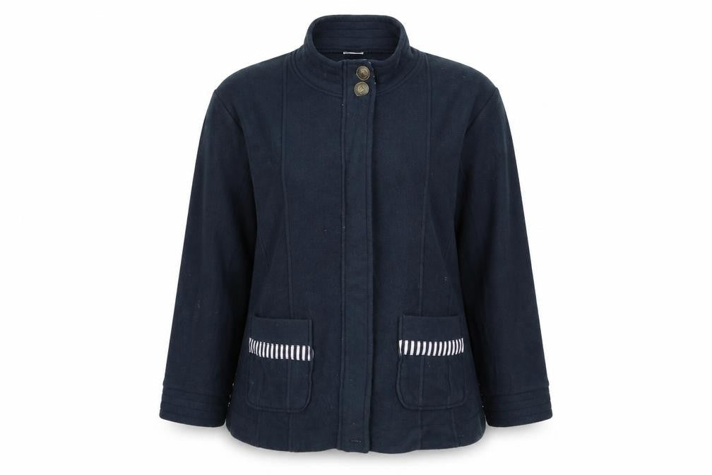Womens UK Size XL Anne De Lancay Blue Jacket