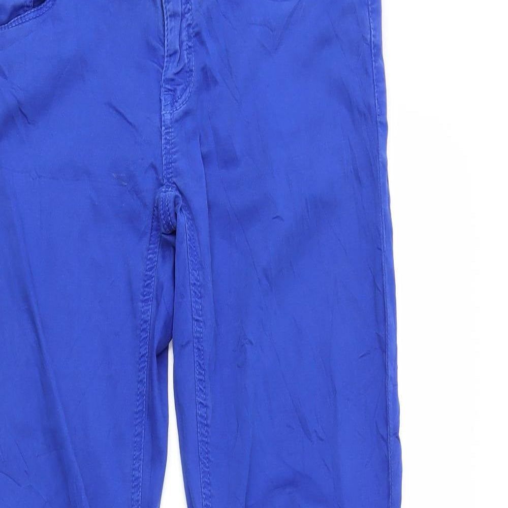 Preworn Womens Blue  Denim Skinny Jeans Size 30 in L26 in