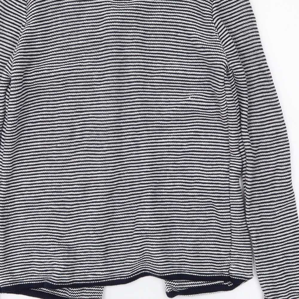 Atmosphere Womens Blue Striped  Cardigan Jumper Size S