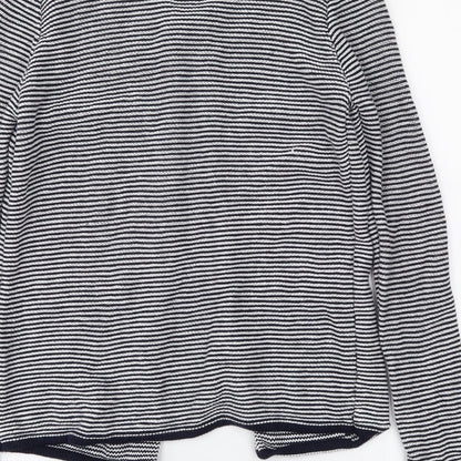 Atmosphere Womens Blue Striped  Cardigan Jumper Size S