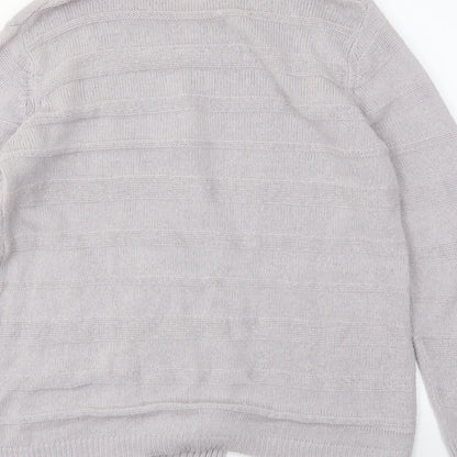 Damart Womens Grey   Cardigan Jumper Size 14