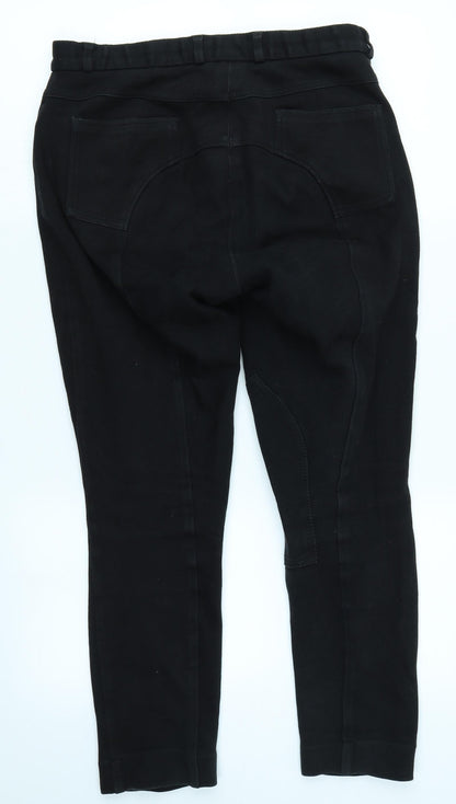 Hy Mens Black   Trousers  Size 32 in L25 in