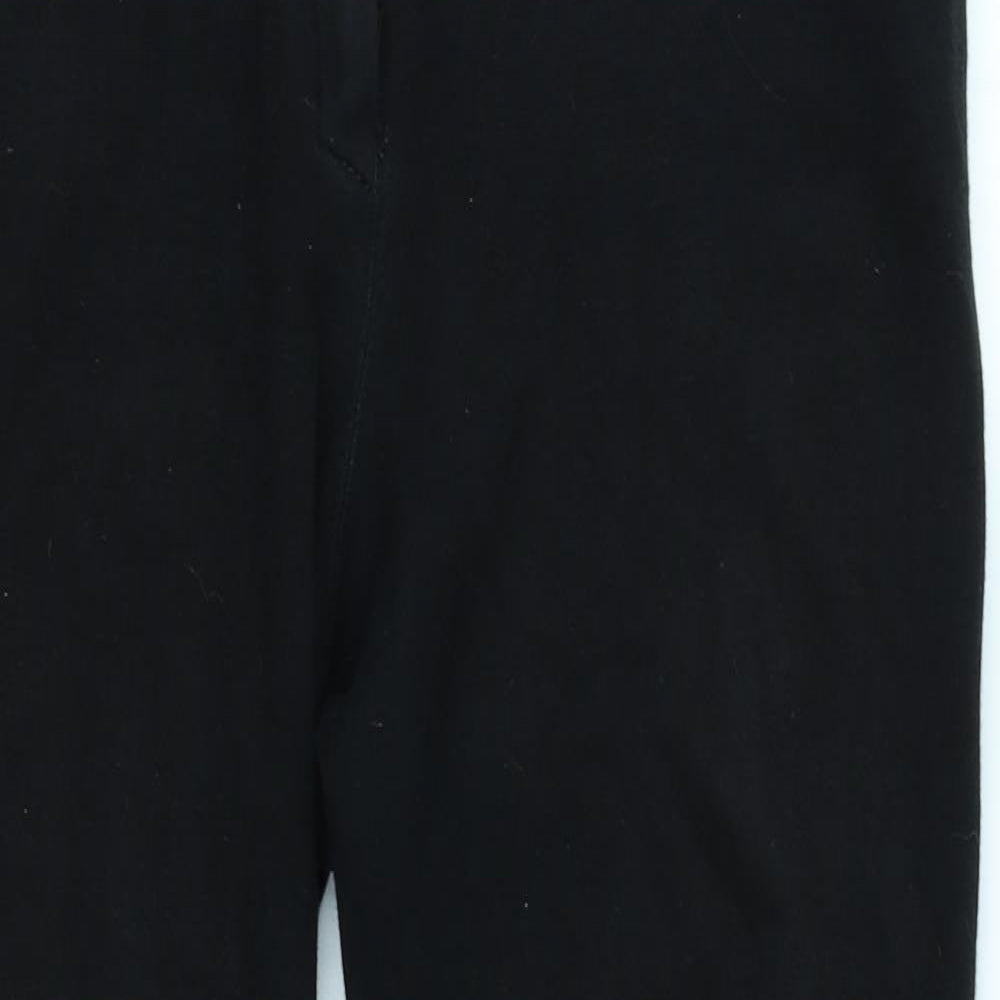 Hy Mens Black   Trousers  Size 32 in L25 in
