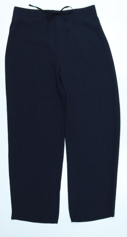 Womens UK Size 12 Yessica Regular Fit  Blue Trousers