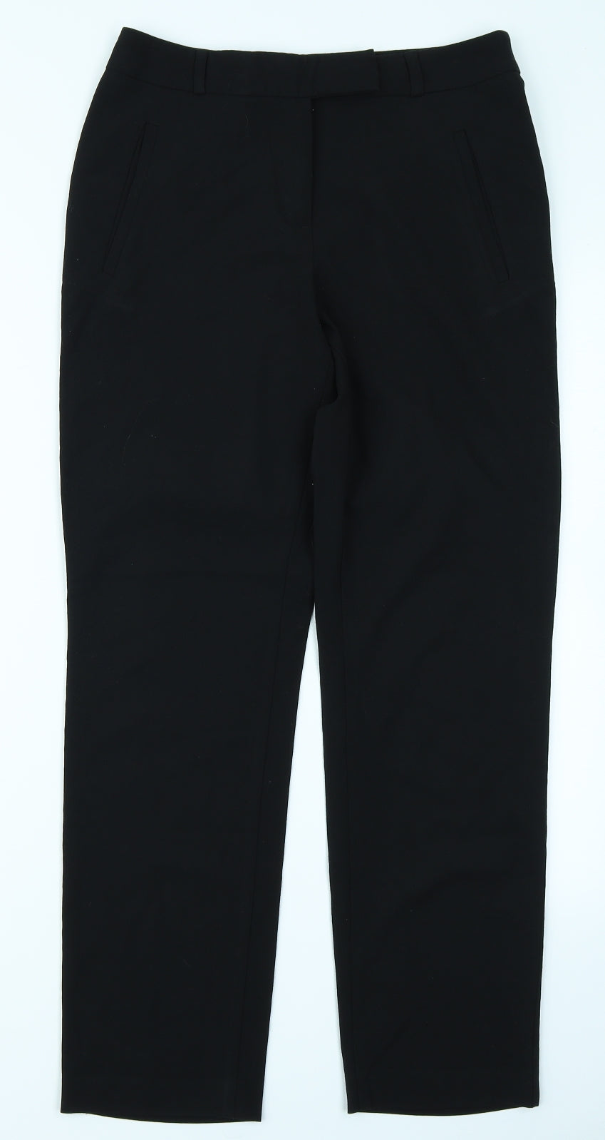 M&S Collection Womens Black   Trousers  Size 8 L27 in