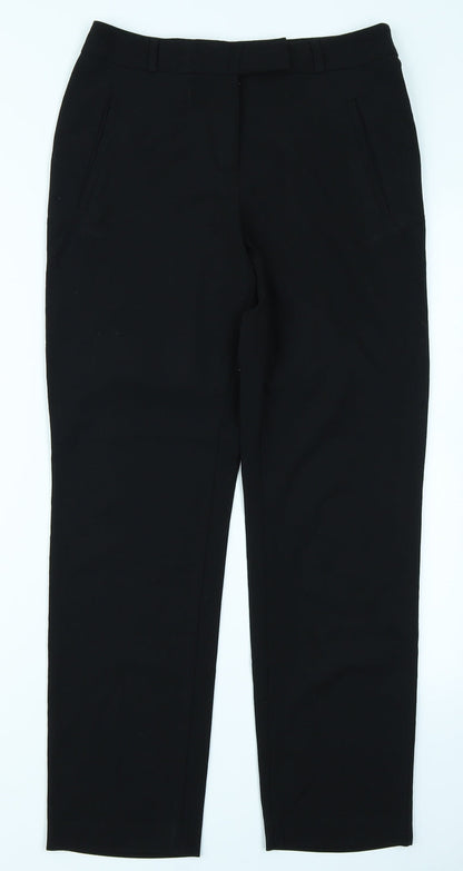 M&S Collection Womens Black   Trousers  Size 8 L27 in