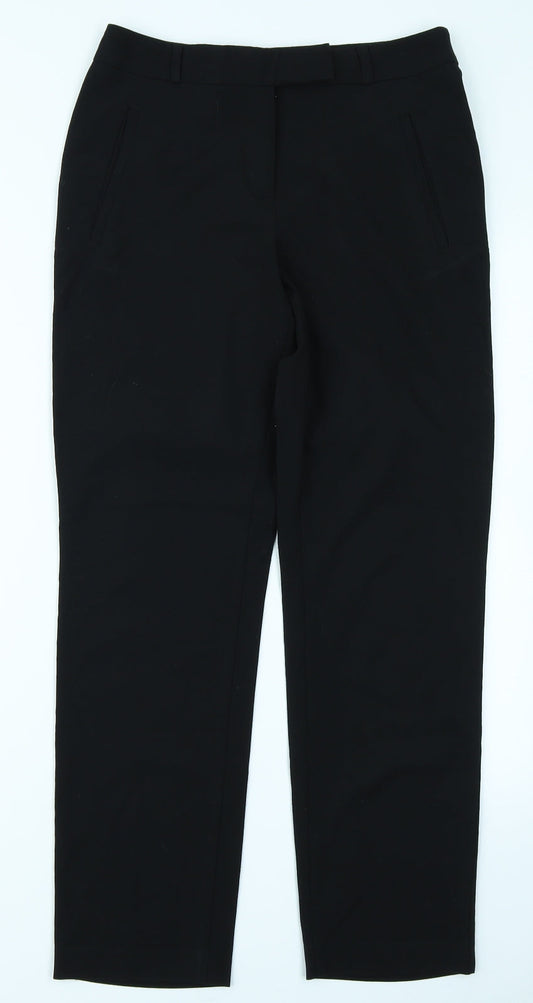 M&S Collection Womens Black   Trousers  Size 8 L27 in