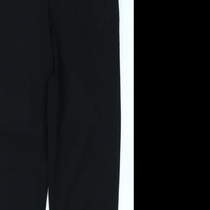 M&S Collection Womens Black   Trousers  Size 8 L27 in