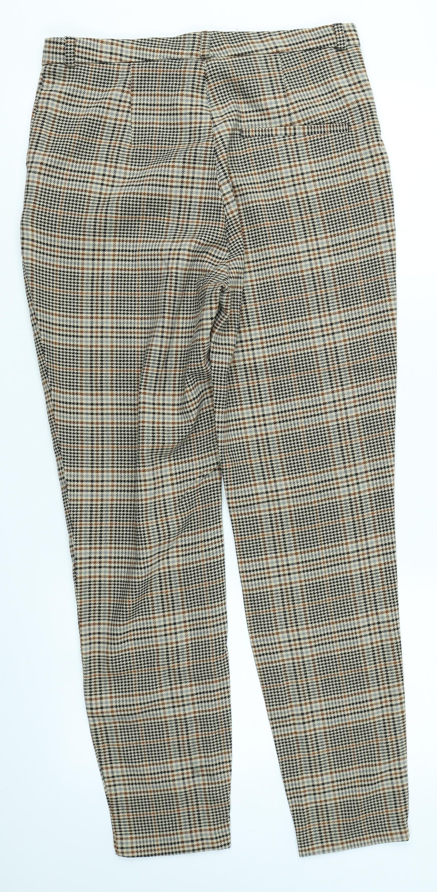Womens UK Size 10 Monki Regular Fit  Brown Trousers