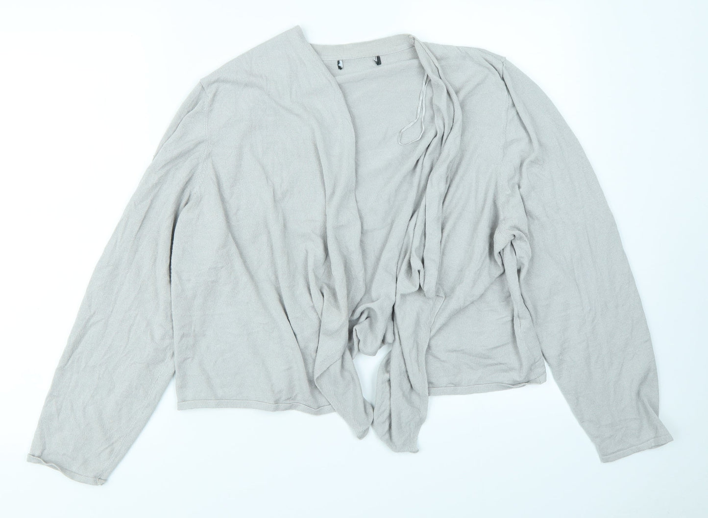 Preworn Womens Grey   Cardigan Jumper Size XL