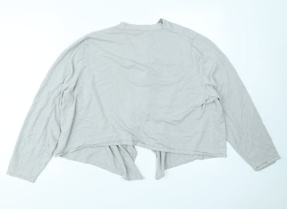 Preworn Womens Grey   Cardigan Jumper Size XL