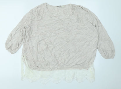 George Womens Beige   Pullover Jumper Size 20