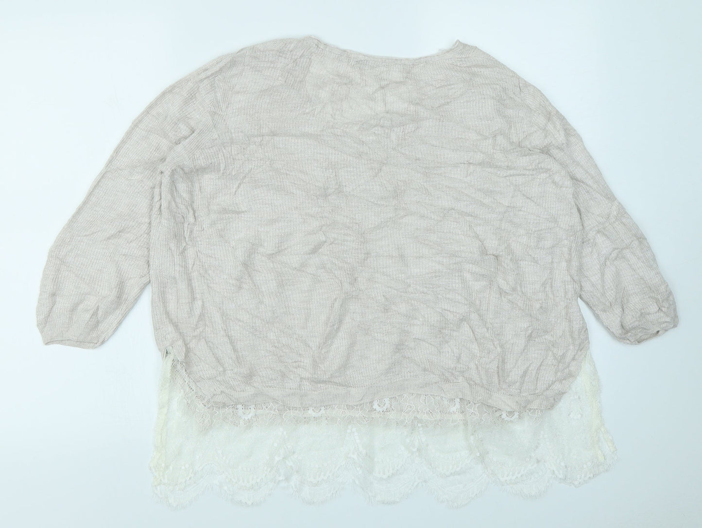 George Womens Beige   Pullover Jumper Size 20